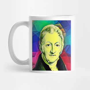 Thomas Robert Malthus Colourful Portrait | Thomas Robert Malthus Artwork 7 Mug